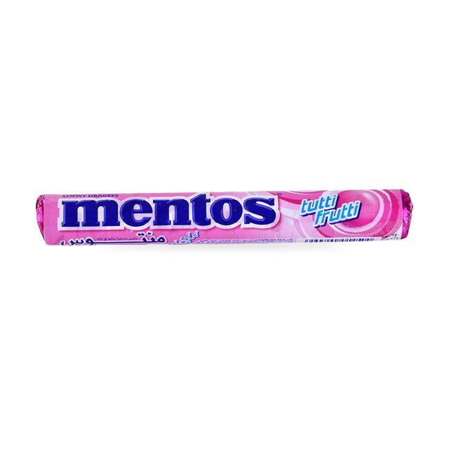 BONBONS TUTTI FRUTTI 38G MENTOS