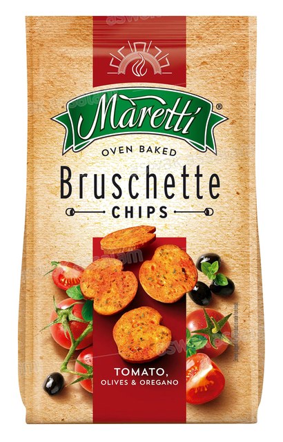 BOUCHEES DE PAIN SAVEUR TOMATE, OLIVES & ORIGAN 70G MARETTI