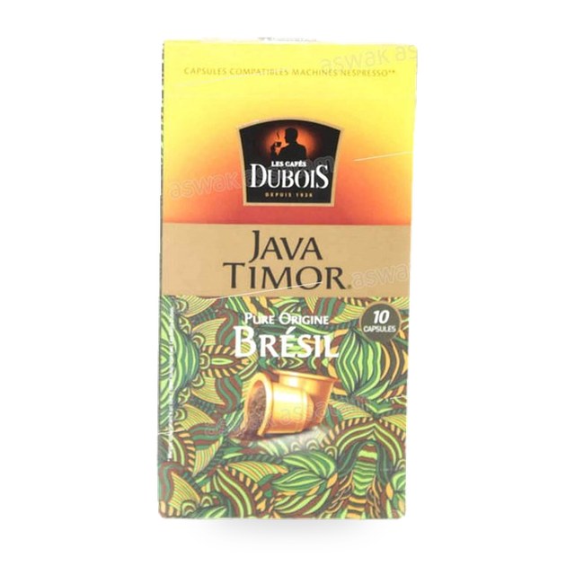 CAFE BRESIL BOITE 10 CAPSULES COMPATIBLES JAVA TIMOR