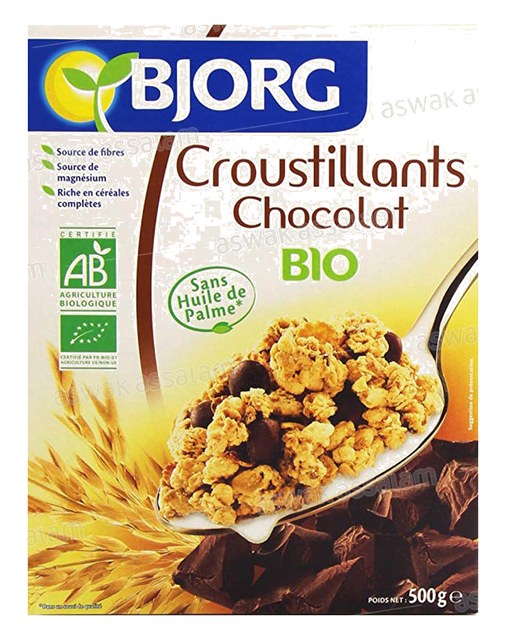 CEREALES AU CHOCOLAT 500G BIO BJORG