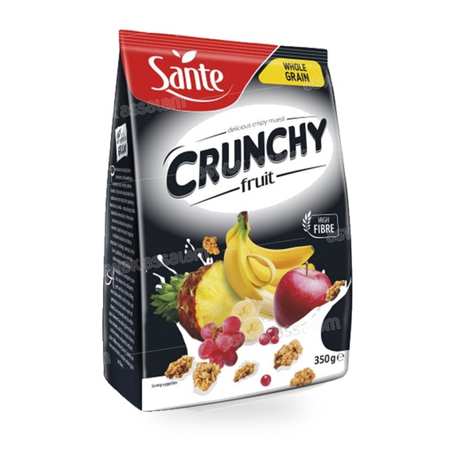 CEREALES CRUNCHY FRUIT 350G SANTE