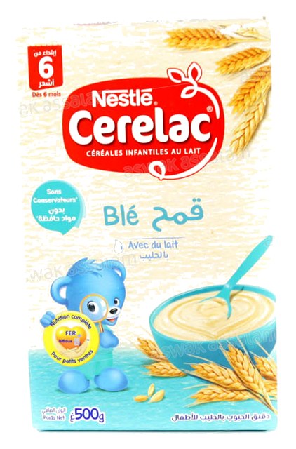 CEREALES INFANTILES AU BLE 500G CERELAC