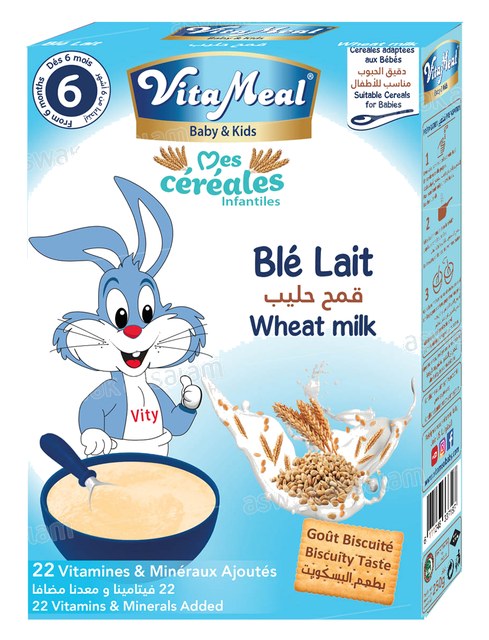CEREALES LACTEES AU BLE 200G VITAMEAL
