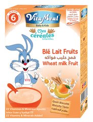 CEREALES LACTEES AU BLE ET FRUITS 200G VITAMEAL