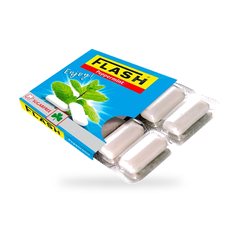 CHEWING-GUM PEPPERMINT SANS SUCRE 12 DRAGEES BLISTER FLASH