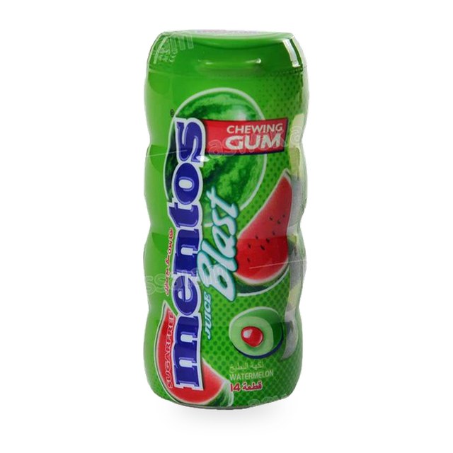 CHEWING-GUM SANS SUCRES WATERMELON 24G MENTOS