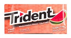 CHEWING-GUM WATERMELON 5 PIECES TRIDENT