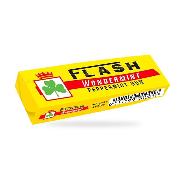 CHEWING-GUM WONDERMINT 5 STICKS FLASH