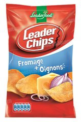 CHIPS FROMAGE & OIGNONS 90G LEADER CHIPS