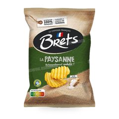 CHIPS ONDULEES PAYSANNES AU SEL DE GUERANDE 125G BRETS