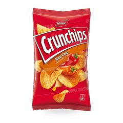 CHIPS RED CHILI 100 GR CRUNCHIPS LORENZ