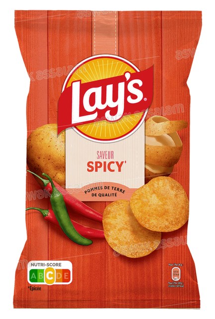 CHIPS SAVEUR SPICY 130G LAY’S