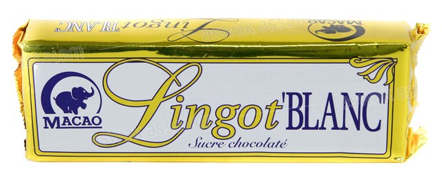 CHOCOLAT LINGOT BLANC 900G MACAO