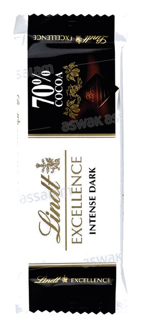 CHOCOLAT NOIR 70% 35G LINDT EXCELLENCE