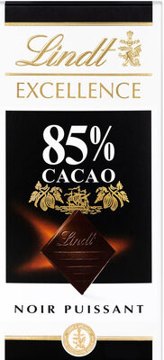 CHOCOLAT NOIR 85% 35G LINDT EXCELLENCE
