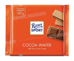 CHOCOLAT NOIR AMANDE ORANGE 100G RITTER SPORT