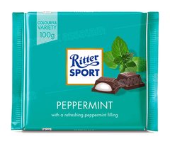 CHOCOLAT PEPPERMINT 100G RITTER SPORT