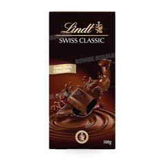 CHOCOLAT SWISS CLASSIC EXTRA NOIR 100G LINDT