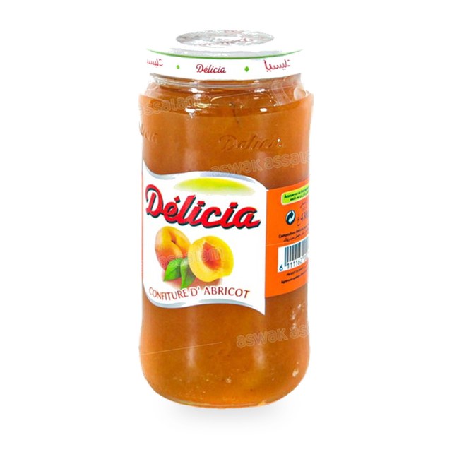 CONFITURE ABRICOT 37CL DELICIA