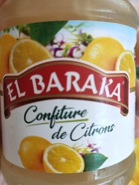 CONFITURE CITRON 21CL EL BARAKA