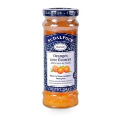 CONFITURE D’ORANGES AVEC ECORCES SANS SUCRES 284G ST DALFOUR