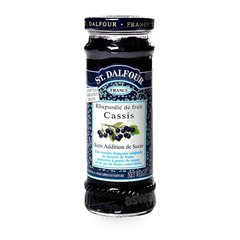CONFITURE DE CASSIS SANS SUCRE 284G ST DALFOUR