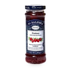 CONFITURE DE FRAISES SANS SUCRE 284G ST DALFOUR