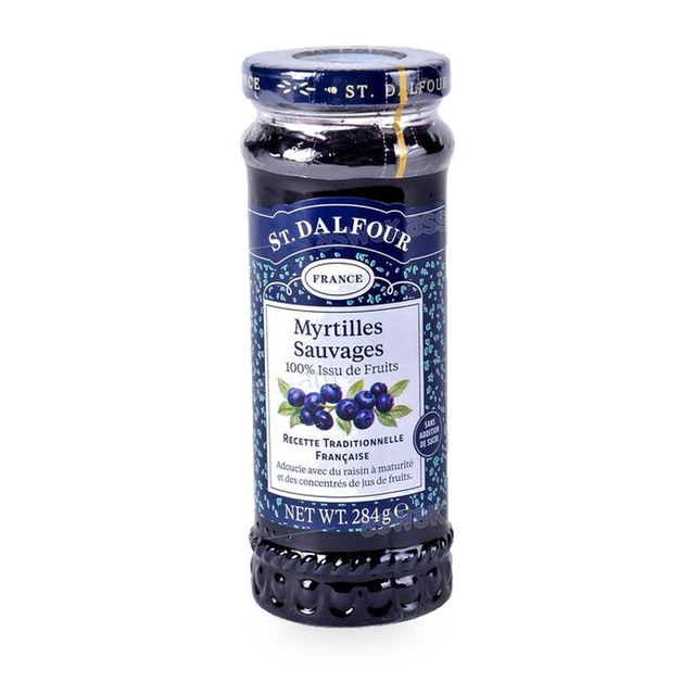 CONFITURE DE MYRTILLES SANS SUCRE 284G ST DALFOUR