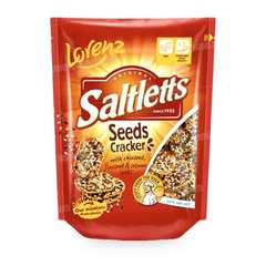 CRACKER AUX GRAINES DE CHIA SESAME ET LIN 100G LORENZ