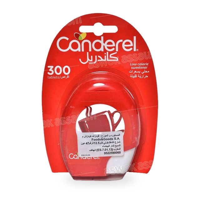 EDULCORANT DISTRIBUTEUR 300 COMPRIMES CANDEREL