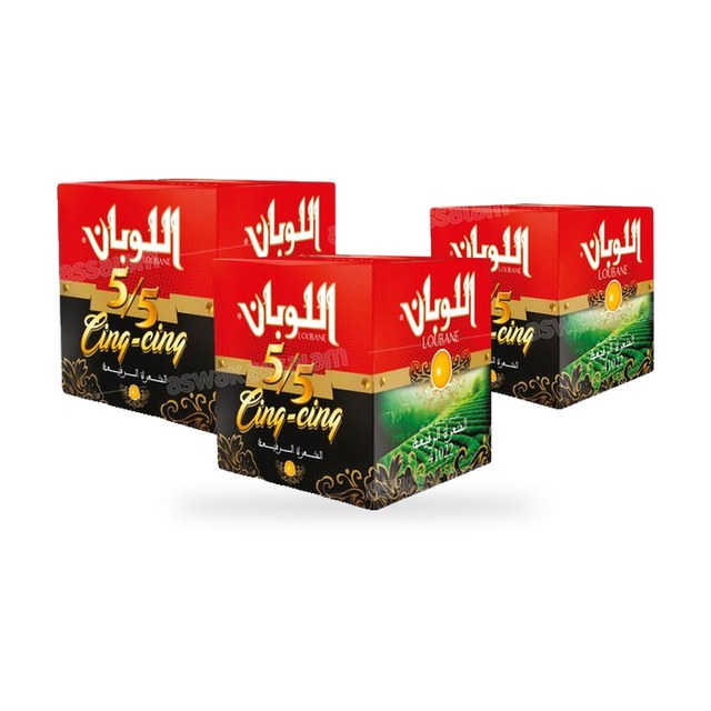 LOT DE 2 THES VERTS EN FILAMENTS 5/5 200G LOUBANE (THE VERT 100G GRATUIT)