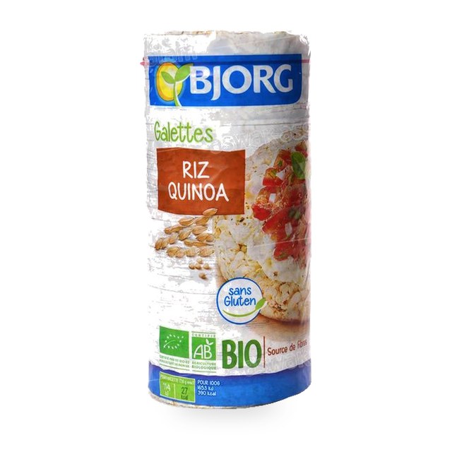 GALETTE RIZ QUINOA BIO 130G BJORG