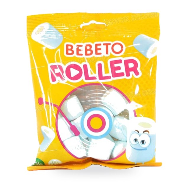 GOMMES MARSHMALLOWS ROLLER 60G BEBETO