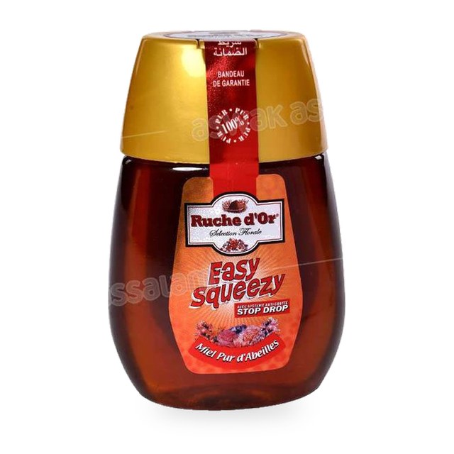 MIEL EASY SQUEEZY 340G RUCHE D’OR