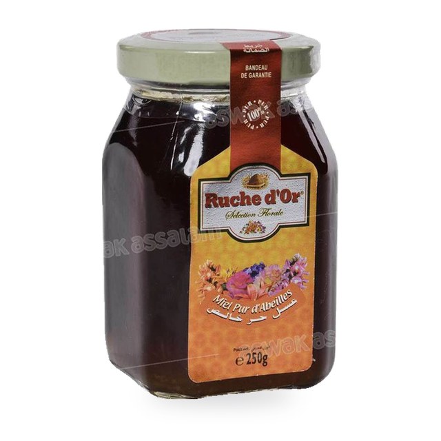 MIEL PUR NATUREL 250G RUCHE D’OR