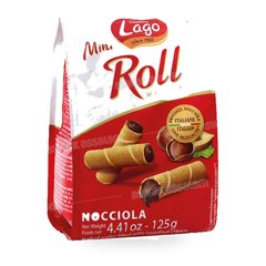 MINI-ROLL FOURRES NOISETTE 125G GASTONE LAGO