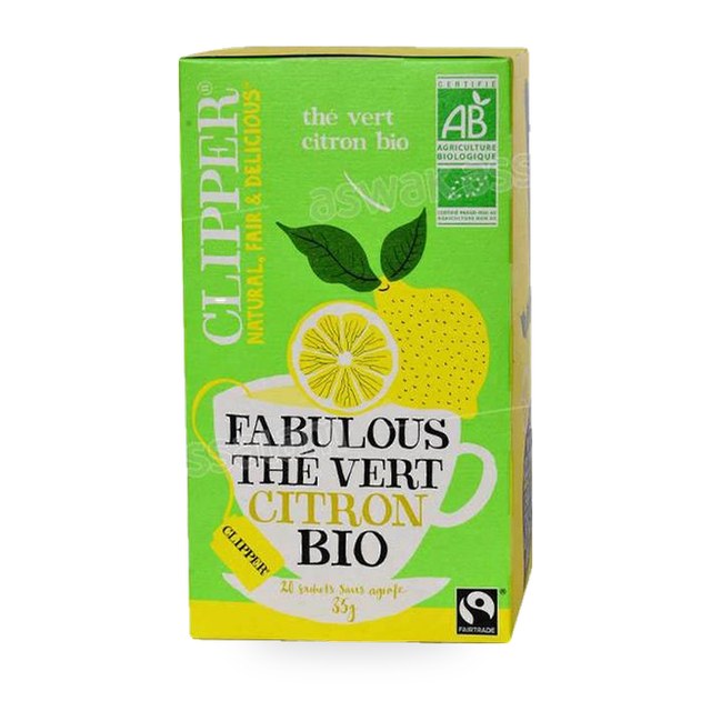 THE VERT FABULOUS AU CITRON BIO CLIPPER