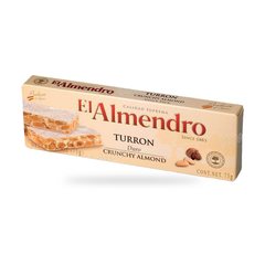 NOUGAT CRUNCHY AMANDE 75G TURRON EL ALMENDRO