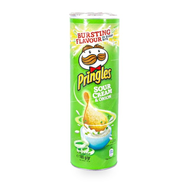 PRINGLES CREME & OIGNON 165G