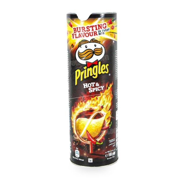 PRINGLES HOT & SPICY 165G