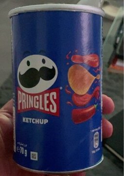 PRINGLES KETCHUP 165G
