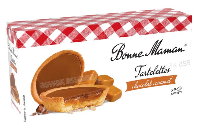 TARTELETTES CHOCOLAT CARAMEL 9 UNITES 135G BONNE MAMAN