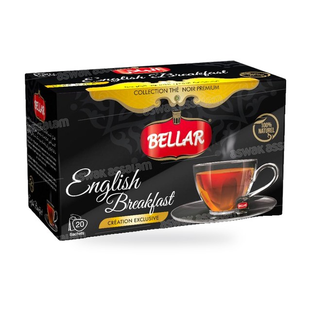 THE NOIR ENGLISH BREAKFAST 20 SACHETS BELLAR