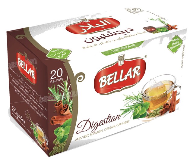 TISANE DIGESTION 20 SACHETS BELLAR
