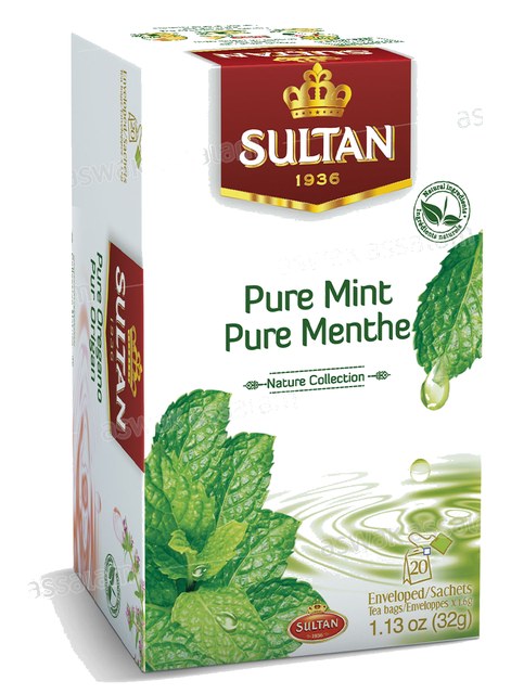 TISANE PURE MENTHE 20 SACHETS SULTAN