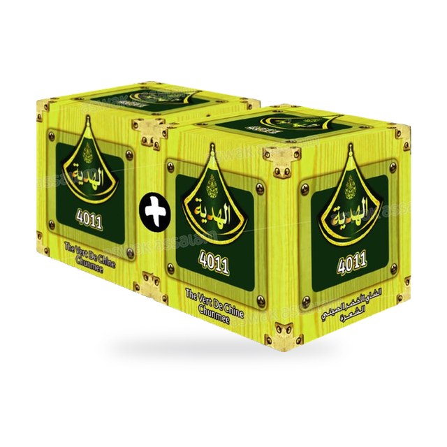 LOT DE 2 THES VERTS CHAARA 4011 200G LAHDIA