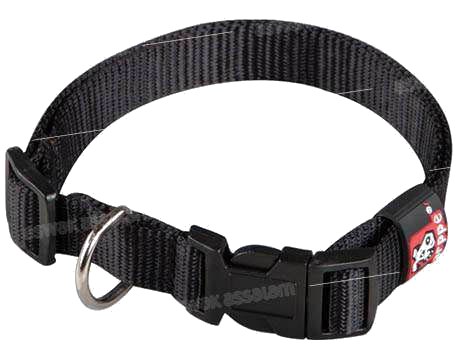 COLLIER NYLON NOIR MOYEN MODELE ARPPE