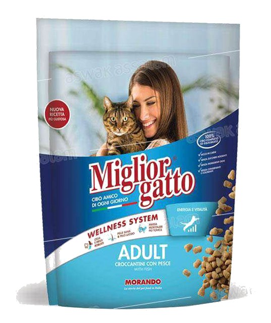 CROQUETTES POISSON 400G POUR CHAT MORANDO