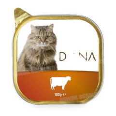 PATE BOEUF EN BARQUETTE POUR CHAT 100G ECO DIANA