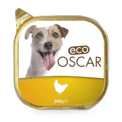 PATE POULET EN BARQUETTE POUR CHIEN 300G ECO OSCAR